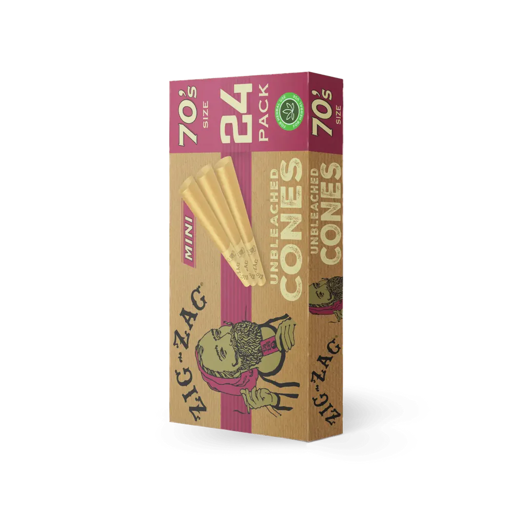 Zig Zag Cones - Mini Unbleached - Baldwin Tobacco
