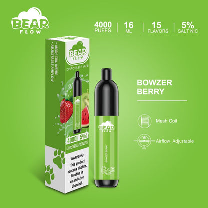 Bear Flow 4000 Puffs - Baldwin Tobacco