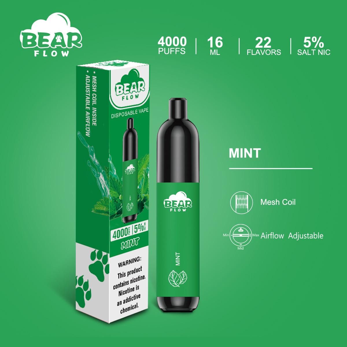 Bear Flow 4000 Puffs - Baldwin Tobacco