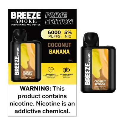 BREEZE PRIME EDITION 6000 PUFFS - Baldwin Tobacco