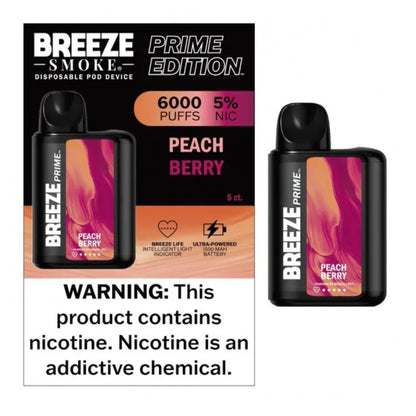 BREEZE PRIME EDITION 6000 PUFFS - Baldwin Tobacco