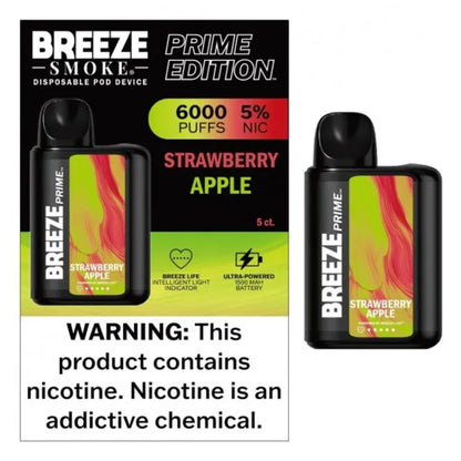 BREEZE PRIME EDITION 6000 PUFFS - Baldwin Tobacco