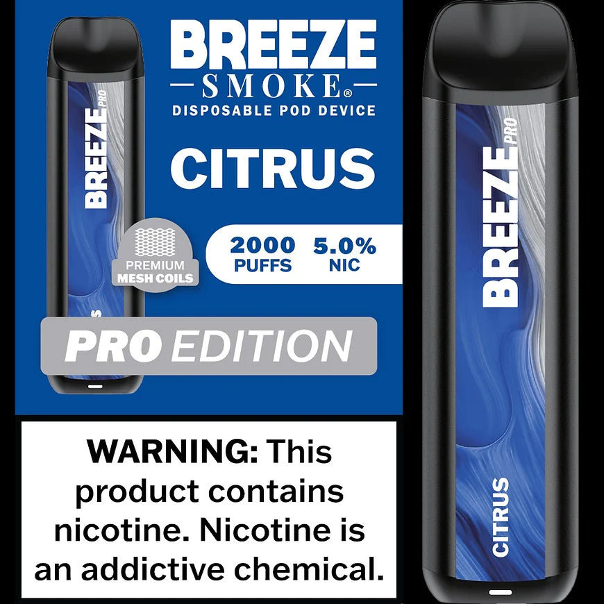 Breeze Smoke 2000 Puff - Baldwin Tobacco