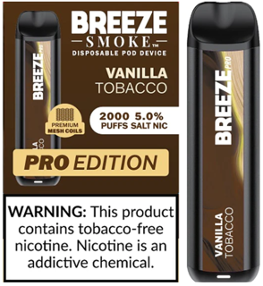 Breeze Smoke 2000 Puff - Baldwin Tobacco