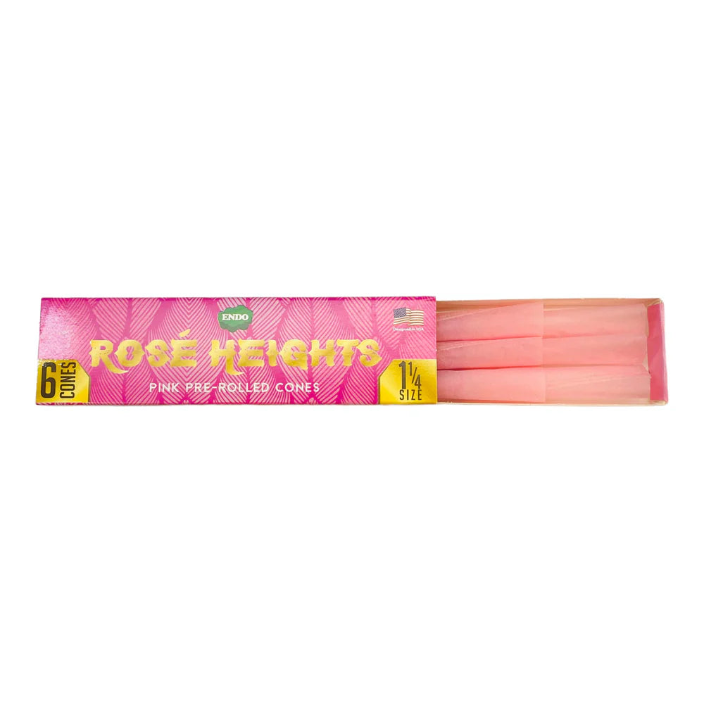 Rose Heights - Pink Pre Rolled Cones - Baldwin Tobacco