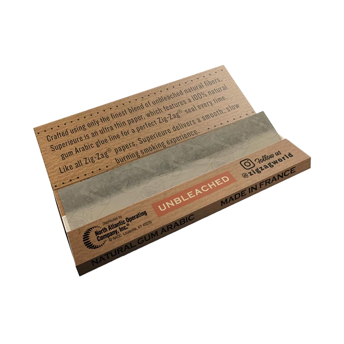 Zig Zag Supericure Unbleached King Slim - Baldwin Tobacco