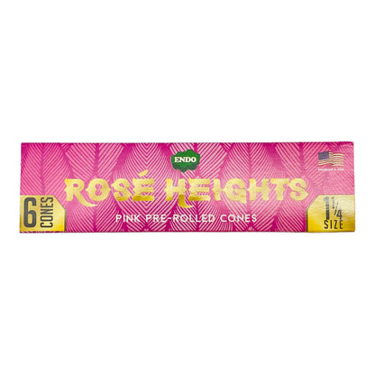 Rose Heights - Pink Pre Rolled Cones - Baldwin Tobacco